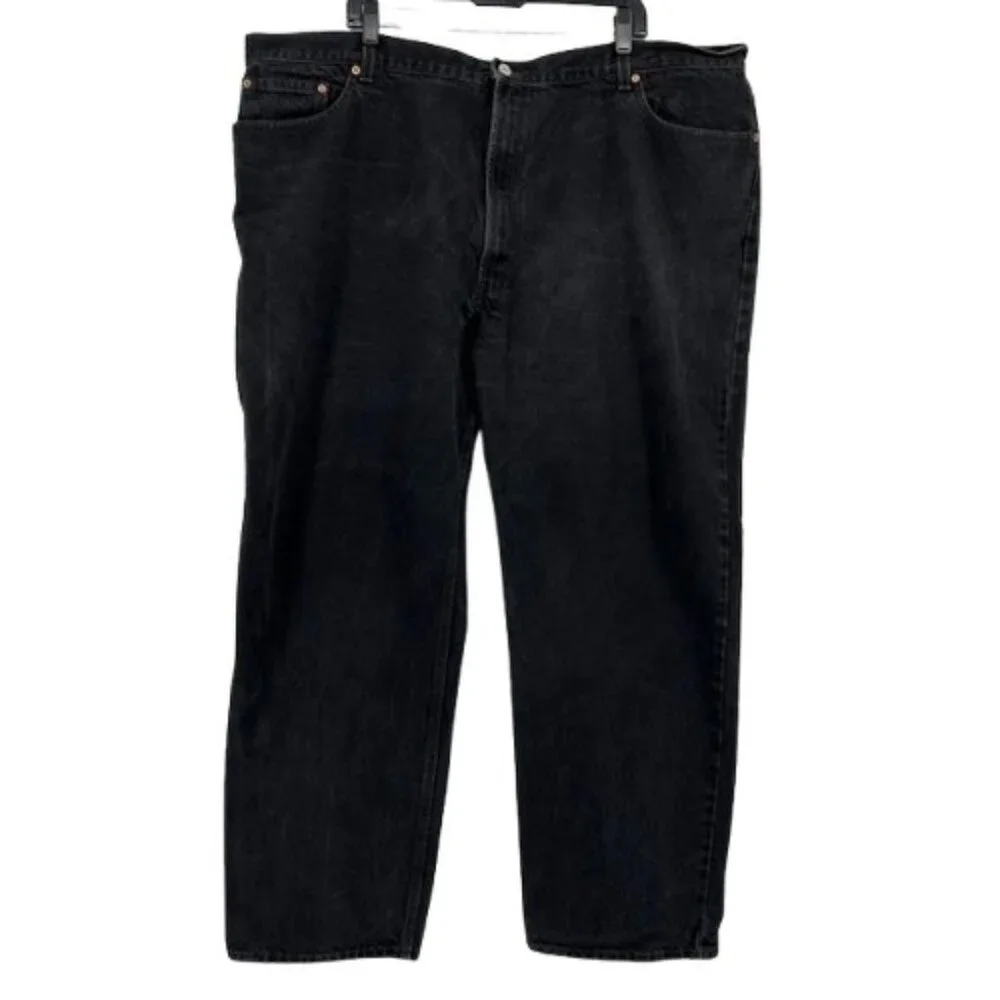 Vintage Men’s Levi’s 550 48x32 Black Relaxed Fit